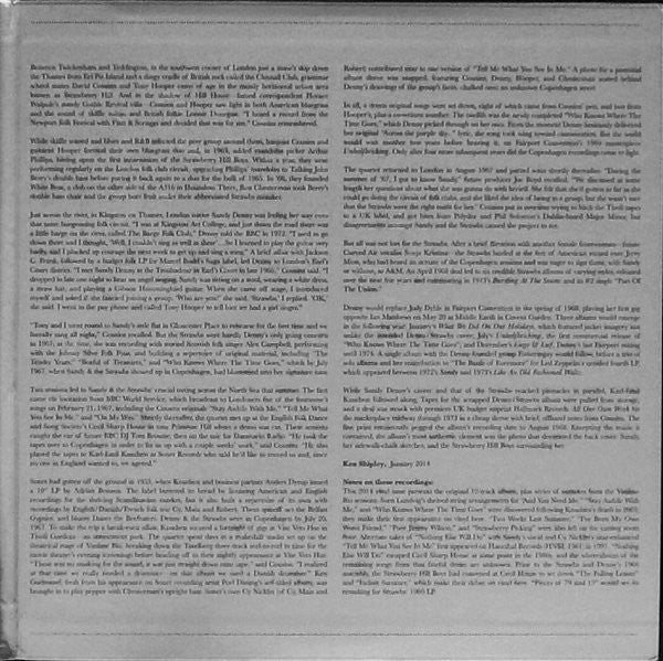Sandy Denny & The Strawbs* : All Our Own Work  (2xLP, Album, RE, RM, Gat)