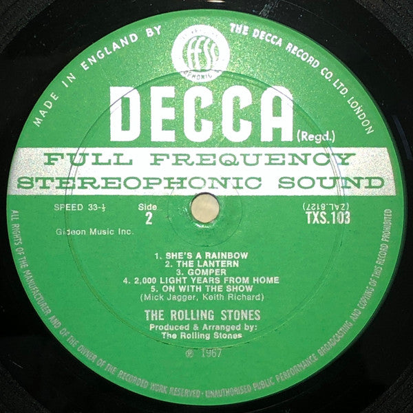 The Rolling Stones ~ Their Satanic Majesties Request (Vinyl) - Djungel & Jazz