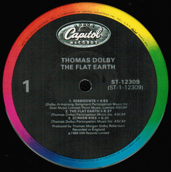 LP: Thomas Dolby - The Flat Earth