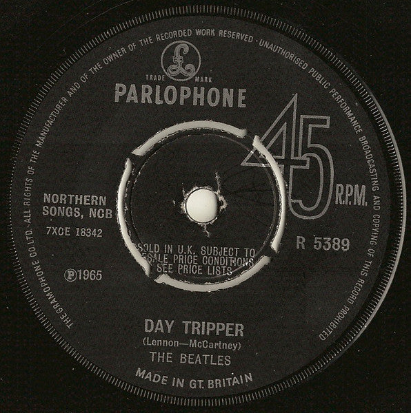 The Beatles ~ We Can Work It Out / Day Tripper (Vinyl) - Djungel & Jazz