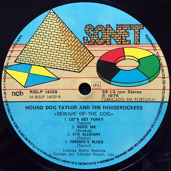 Hound Dog Taylor & The House Rockers : Beware Of The Dog! (LP, Album, RE)