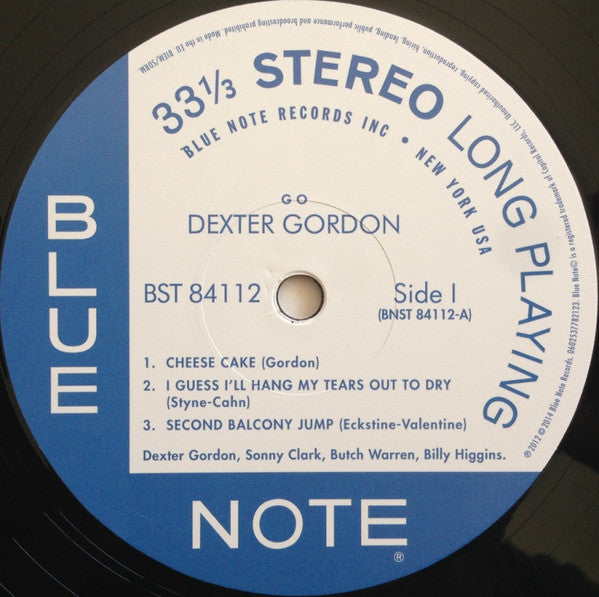 Dexter Gordon ~ Go! (Vinyl) - Djungel & Jazz