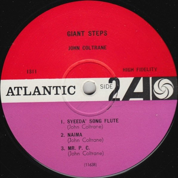 John Coltrane : Giant Steps (LP, Album, Mono, RP)