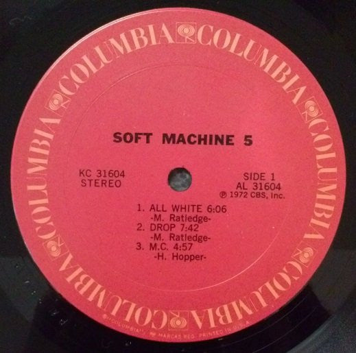 Soft Machine ~ 5 (Vinyl) - Djungel & Jazz