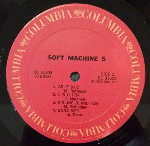 Soft Machine ~ 5 (Vinyl) - Djungel & Jazz