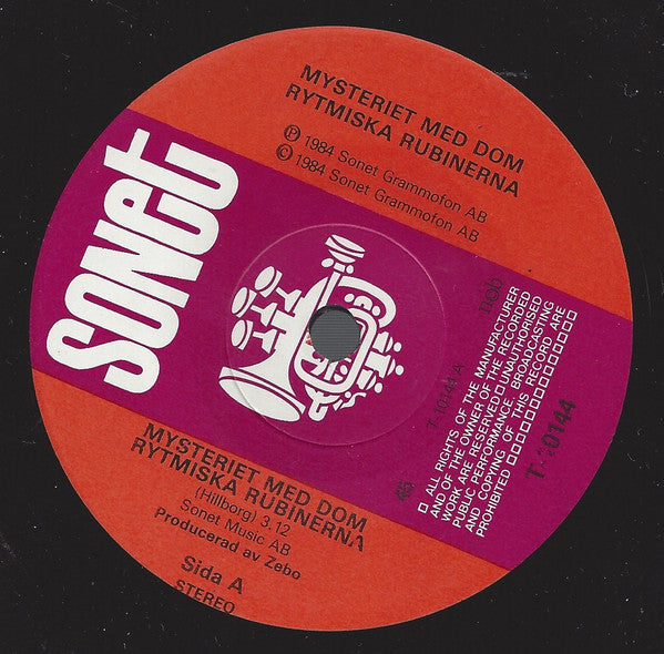 Mysteriet Med Dom Rytmiska Rubinerna ~ Mysteriet Med Dom Rytmiska Rubinerna (Vinyl) - Djungel & Jazz