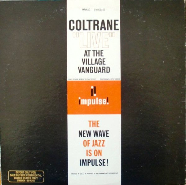 John Coltrane ~ "Live" At The Village Vanguard (Vinyl) - Djungel & Jazz