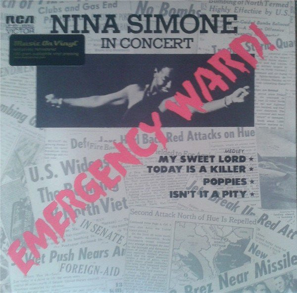 Nina Simone ~ In Concert - Emergency Ward! (Vinyl) - Djungel & Jazz