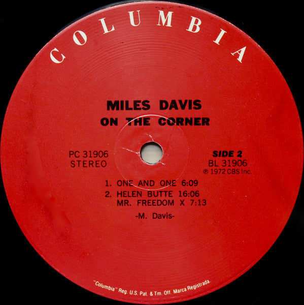 Miles Davis ~ On The Corner (Vinyl) - Djungel & Jazz