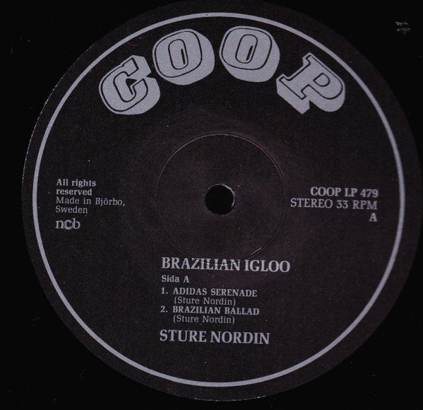 Sture Nordin : Brazilian Igloo (LP, Album)