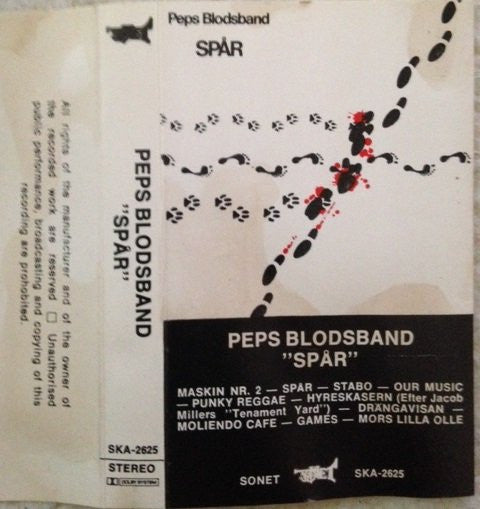 Peps Blodsband ~ Spår (Vinyl) - Djungel & Jazz