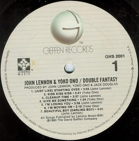 John Lennon & Yoko Ono ~ Double Fantasy (Vinyl) - Djungel & Jazz