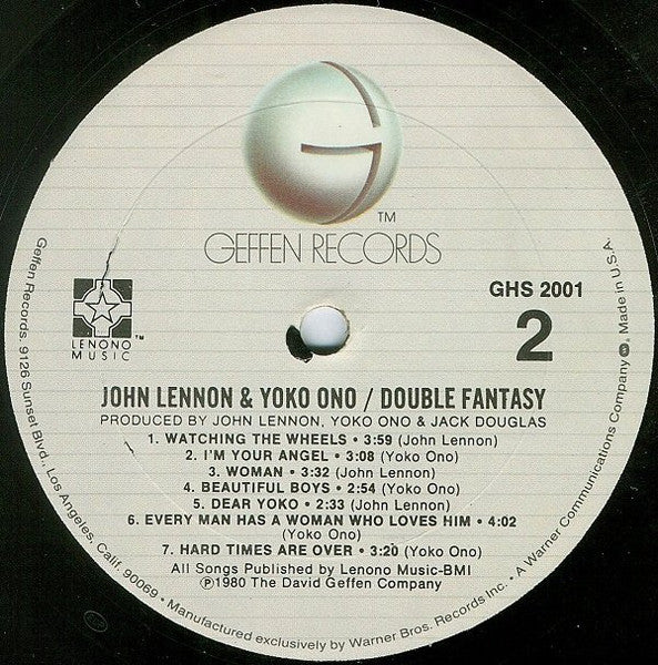 John Lennon & Yoko Ono ~ Double Fantasy (Vinyl) - Djungel & Jazz
