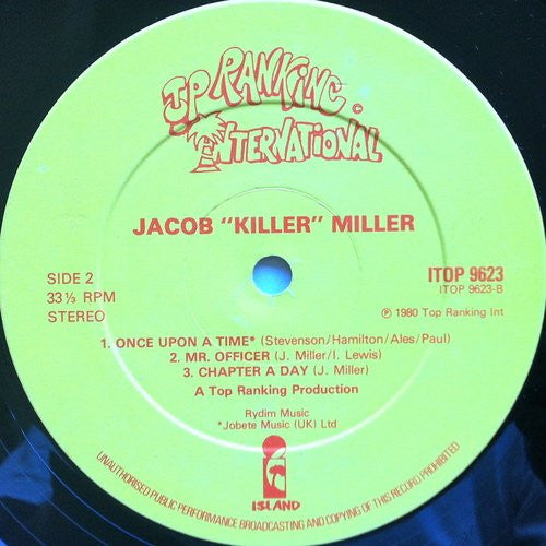 Jacob "Killer" Miller ~ Mixed Up Moods (Vinyl) - Djungel & Jazz