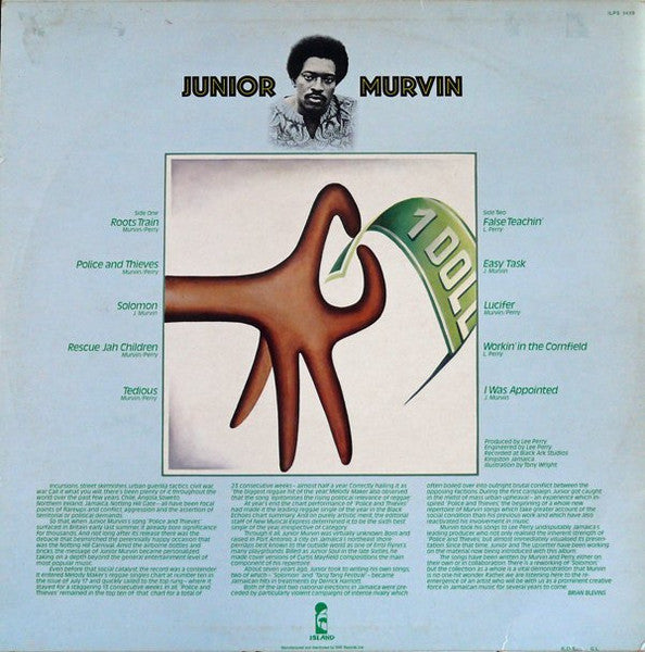 Junior Murvin : Police & Thieves (LP, Album, RE)