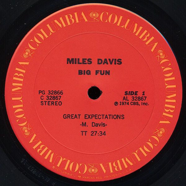 Miles Davis ~ Big Fun (Vinyl) - Djungel & Jazz