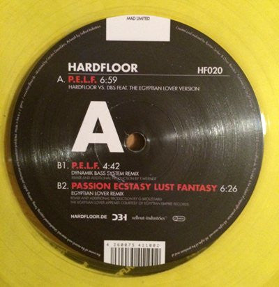 Hardfloor ~ P.E.L.F. (Vinyl) - Djungel & Jazz