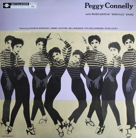 Peggy Connelly With Russ Garcia "Wigville" Band ~ Peggy Connelly With Russ Garcia "Wigville" Band (Vinyl) - Djungel & Jazz