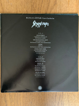 Blyga Läppar / Lars Larholm ~ Styggt Regn (Vinyl) - Djungel & Jazz