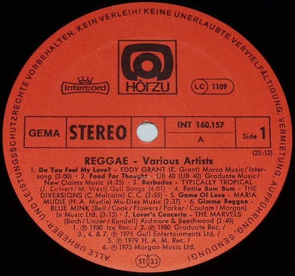 Various ~ Reggae (Vinyl) - Djungel & Jazz