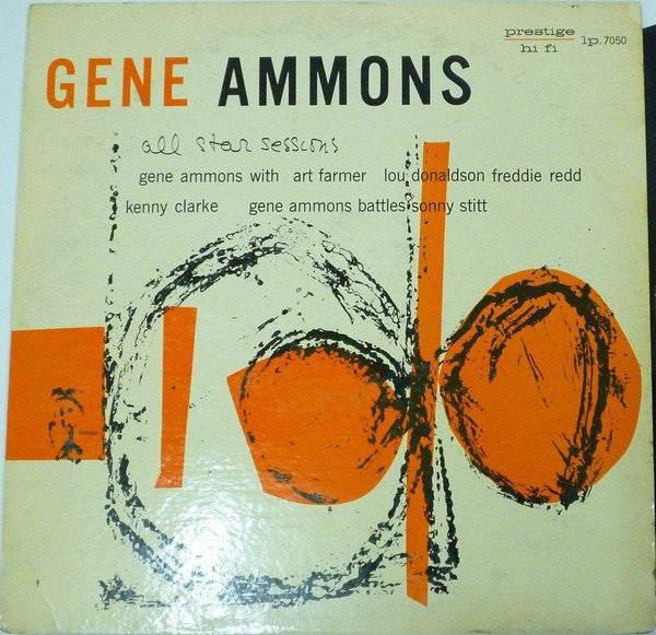 Gene Ammons : All Star Sessions (LP, Album, Mono, RM)