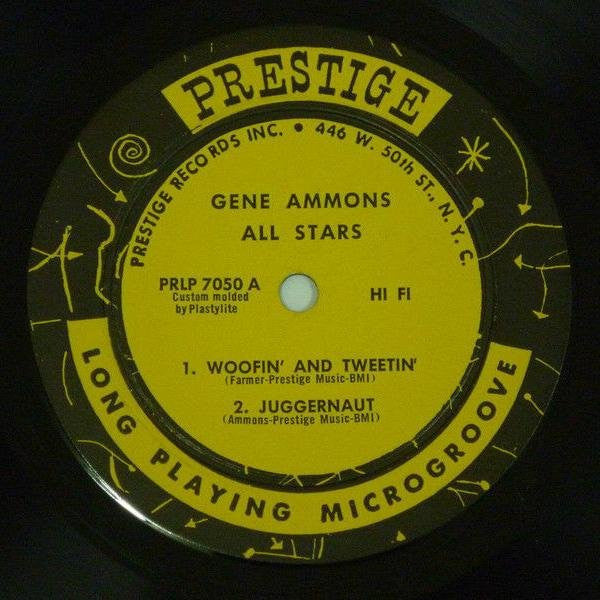 Gene Ammons : All Star Sessions (LP, Album, Mono, RM)