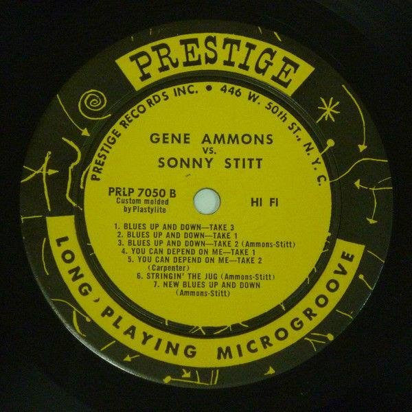 Gene Ammons : All Star Sessions (LP, Album, Mono, RM)