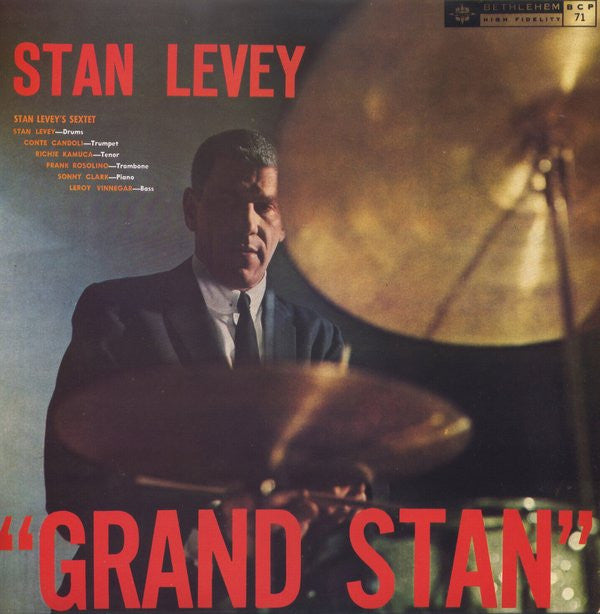 Stan Levey, Stan Levey Sextet ~ Grand Stan (Vinyl) - Djungel & Jazz