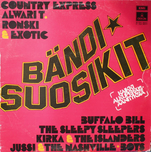 Various ~ Bändisuosikit (Vinyl) - Djungel & Jazz