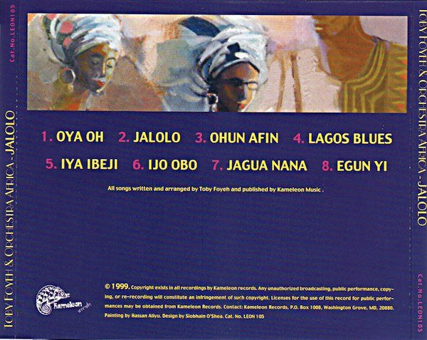Toby Foyeh And Orchestra Africa ~ Jalolo (Vinyl) - Djungel & Jazz