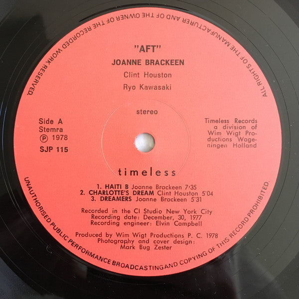 Joanne Brackeen ~ Aft (Vinyl) - Djungel & Jazz