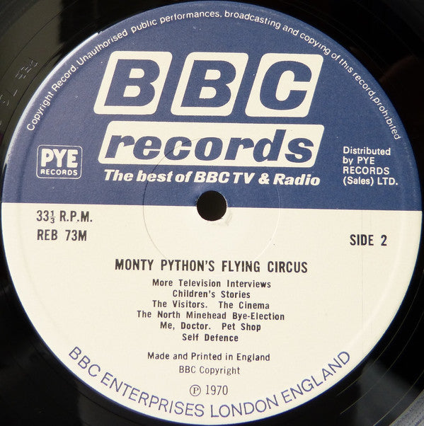 Monty Python ~ Monty Python's Flying Circus (Vinyl) - Djungel & Jazz