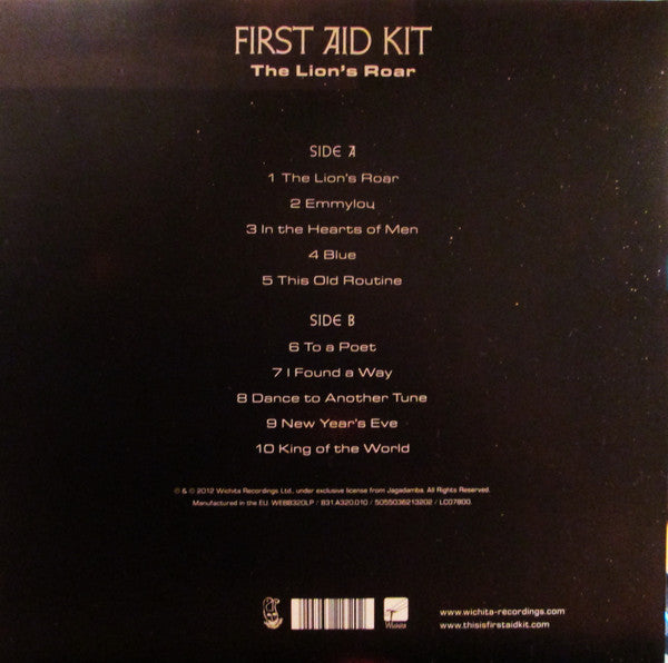 First Aid Kit ~ The Lion's Roar (Vinyl) - Djungel & Jazz