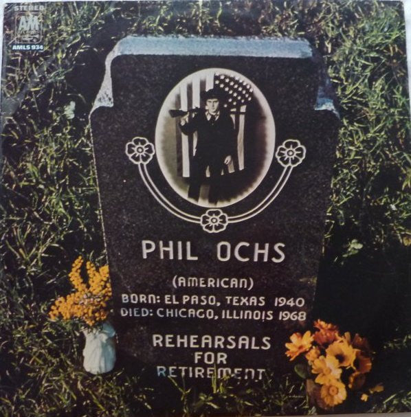 Phil Ochs ~ Rehearsals For Retirement (Vinyl) - Djungel & Jazz