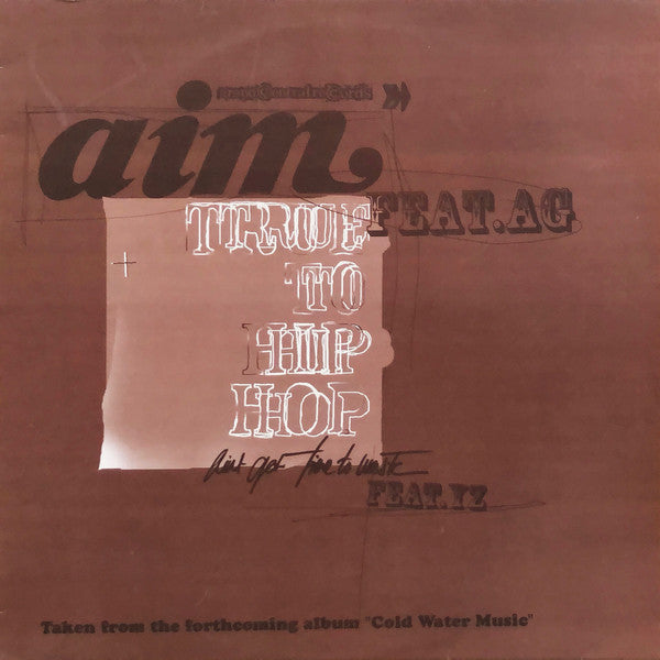 Aim Feat. AG & YZ ~ True To Hip Hop (Vinyl) - Djungel & Jazz