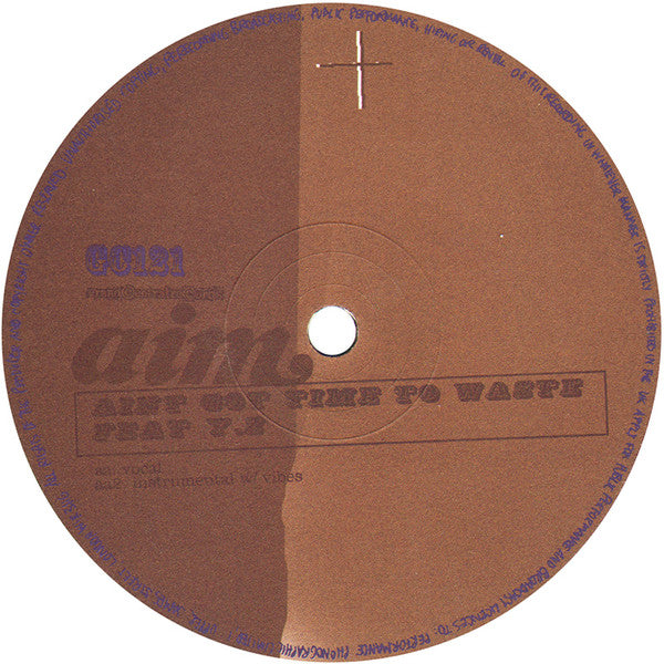 Aim Feat. AG & YZ ~ True To Hip Hop (Vinyl) - Djungel & Jazz