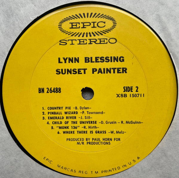 Lynn Blessing ~ Sunset Painter (Vinyl) - Djungel & Jazz