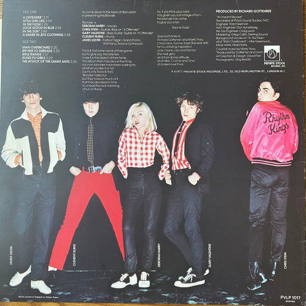 Blondie ~ Blondie (Vinyl) - Djungel & Jazz