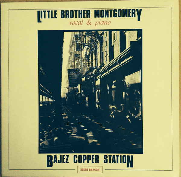 Little Brother Montgomery ~ Bajez Copper Station (Vinyl) - Djungel & Jazz