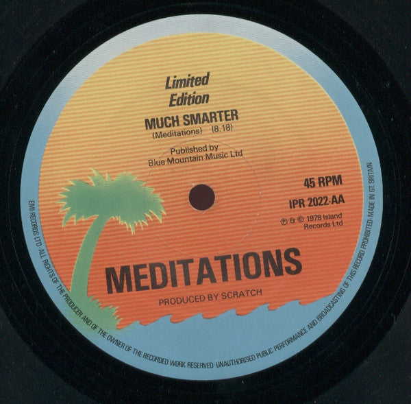 Meditations* : Life Is Not Easy / Much Smarter (12", Ltd)