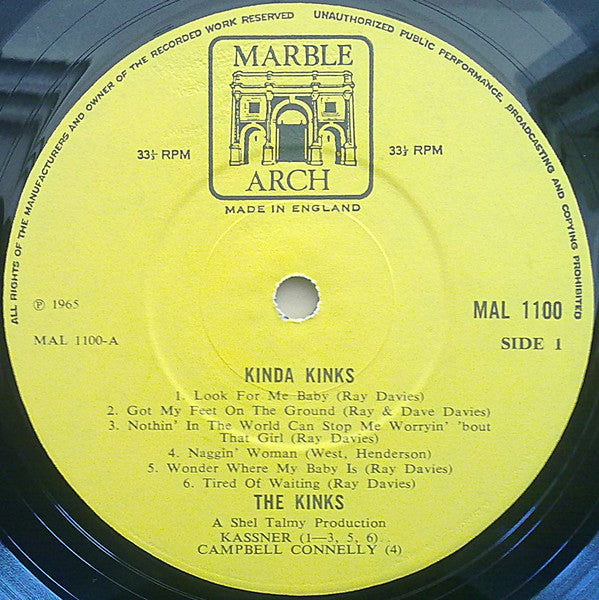 The Kinks ~ Kinda Kinks (Vinyl) - Djungel & Jazz