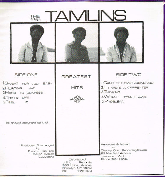 The Tamlins : Greatest Hits (LP, Comp)