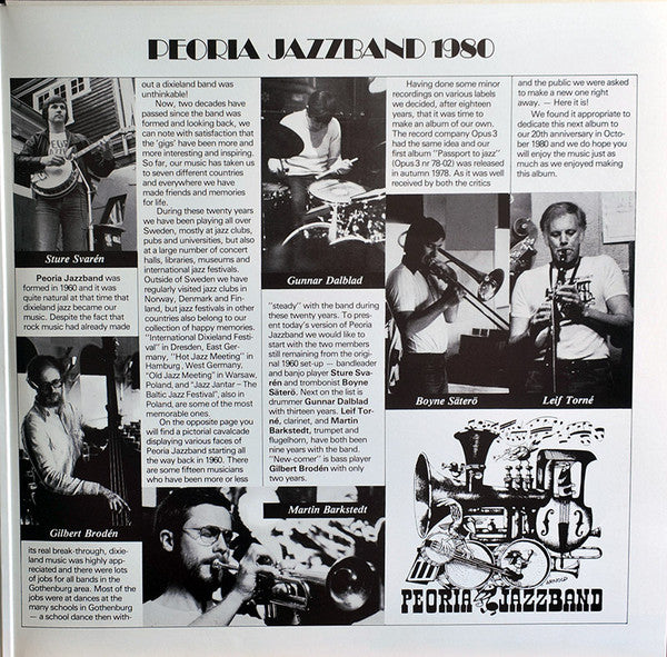 Peoria Jazzband ~ New Sides (Vinyl) - Djungel & Jazz