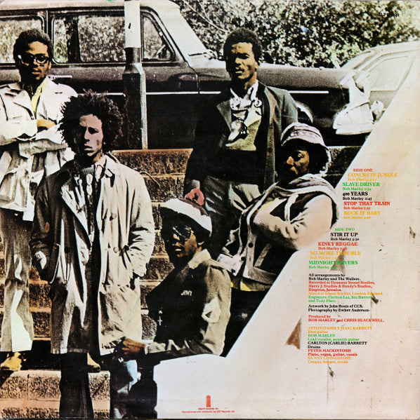 Bob Marley & The Wailers : Catch A Fire (LP, Album, RE)