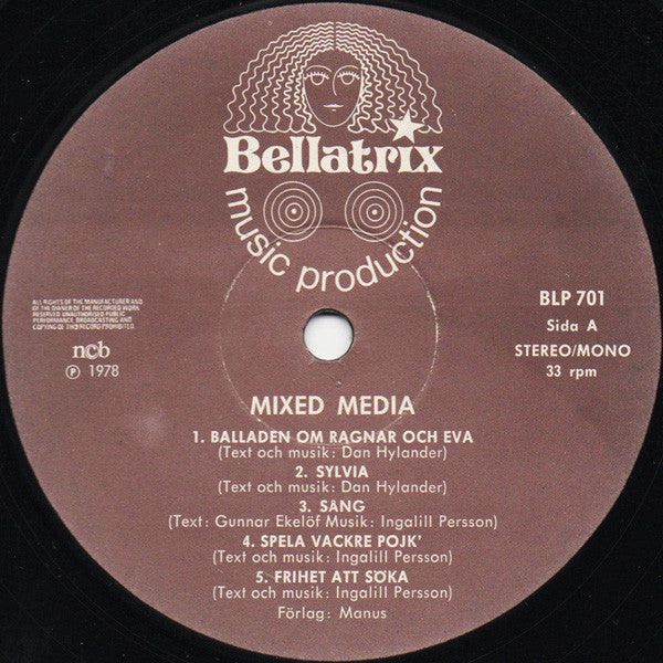 Mixed Media ~ Mixed Media (Vinyl) - Djungel & Jazz