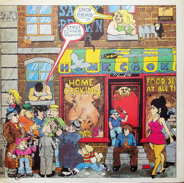 Savoy Brown ~ Street Corner Talking (Vinyl) - Djungel & Jazz