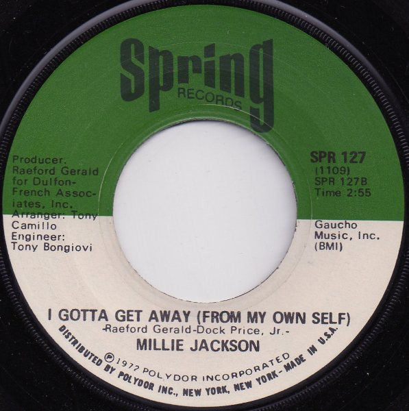 Millie Jackson ~ My Man, A Sweet Man (Vinyl) - Djungel & Jazz