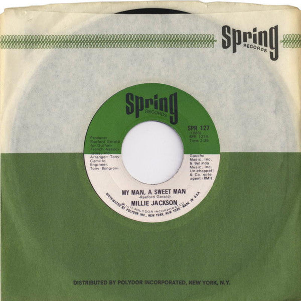 Millie Jackson ~ My Man, A Sweet Man (Vinyl) - Djungel & Jazz