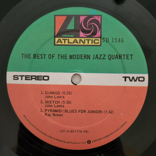 The Modern Jazz Quartet : The Best Of (LP, Comp, RE, Pre)