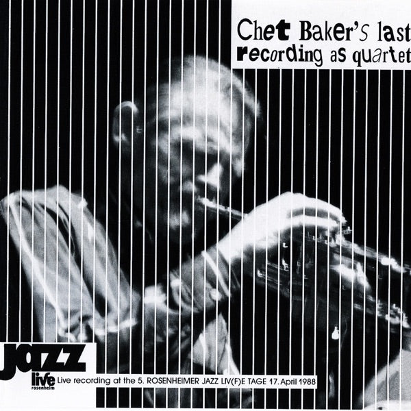 Chet Baker ~ Chet Baker's Last Recording As Quartet (Vinyl) - Djungel & Jazz